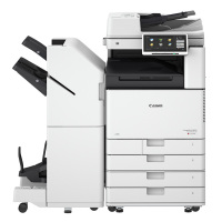 佳能(Canon)彩色复合机iR-ADV DX C3725 (轻办公+双面自动输稿器+工作台+双纸盒+鞍式分页装订处理器+三路出纸组件)