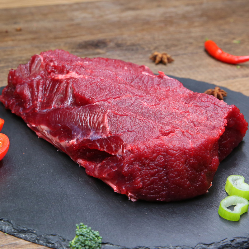 货出六盘 宁夏西吉县谷草饲喂养 六盘山牛肉 精品黄牛 牛里脊4斤高清大图