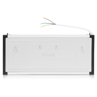 趣行 消防应急标识灯具 新国标LED安全出口指示牌照明灯 家用商用楼层应急紧急疏散通道指示灯 双向箭头单面