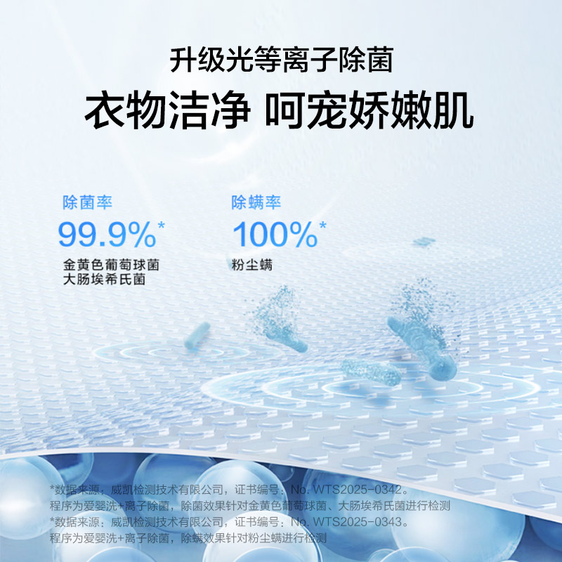 海尔云溪滚筒洗衣机XQG100-BLEG73KBU1 10kg大容量 1级能效高清大图