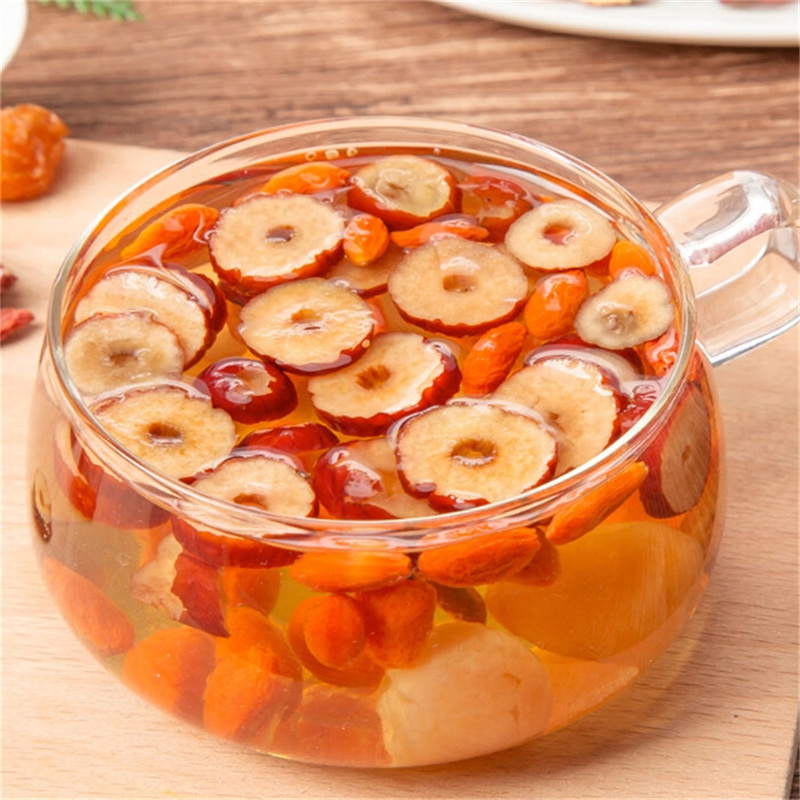 红枣圈无核红枣片干吃泡水新疆优质灰枣脆枣子干吃即食特产红枣干9260高清大图