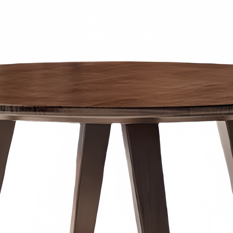 攸形餐桌100*75cm张高清大图