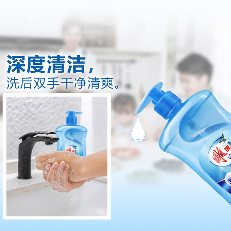 雕牌500ml海盐清香洗手液 无香味 单瓶装-(瓶)