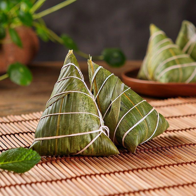 嘉兴粽子肉粽蛋黄肉粽蜜枣豆沙甜粽子6-12只多口味可选早餐批发