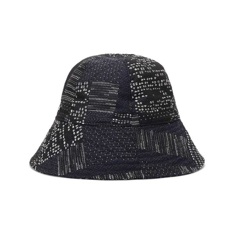 阿玛尼 emporio armani 男士拼接提花渔夫帽627182 3r532