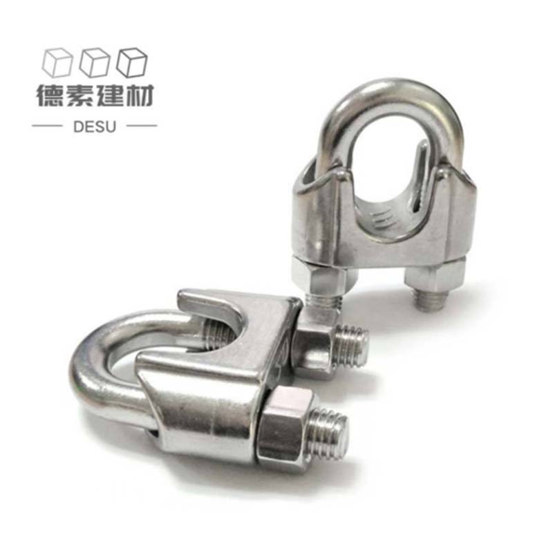 德素 不锈钢钢丝绳卡头 M26/个高清大图