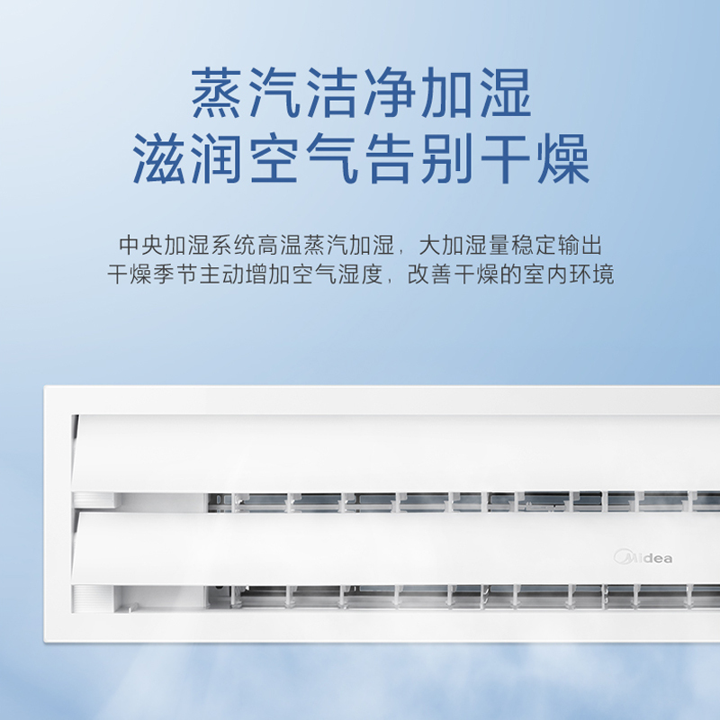 美的(Midea)领航者二代10匹一拖五(三相电)一级能效变频中央空调家用空调自清洁MJV-280W/S-X8-LH Ⅱ