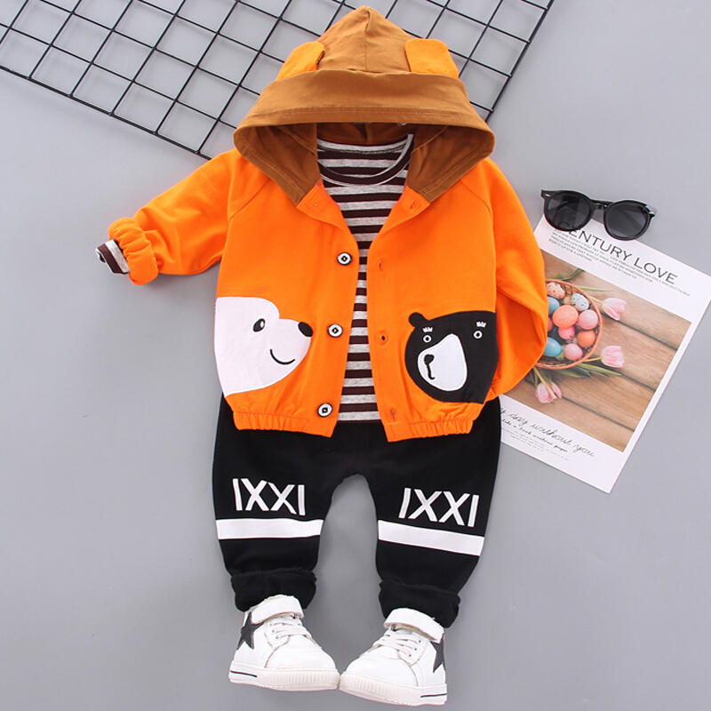 迪鲁奥diluao一周岁宝宝衣服男儿童秋天套装男123男童4小童5春秋天婴