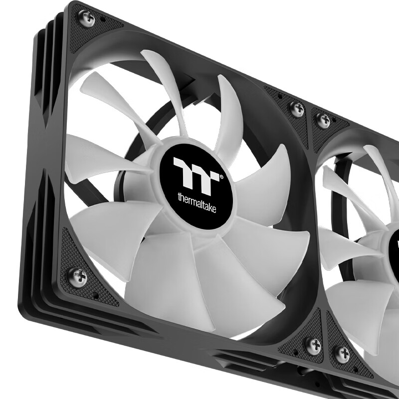TT枭龙360 一体式CPU水冷散热器 黑色(ARGB风扇/360冷排/支持LGA1700)台式电脑CPU散热器高清大图