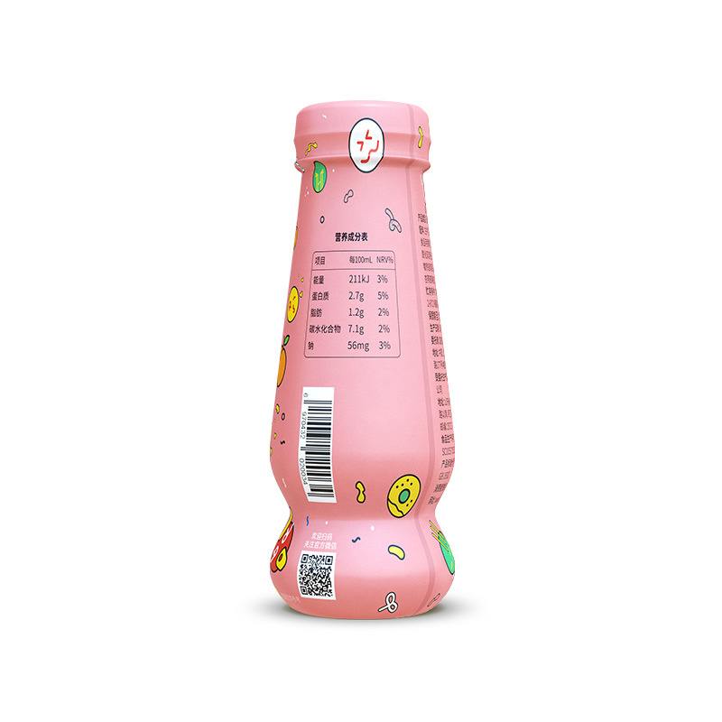 Rasa杏+燕麦口味益生菌酸酸乳发酵乳200ml*6常温酸奶6瓶装