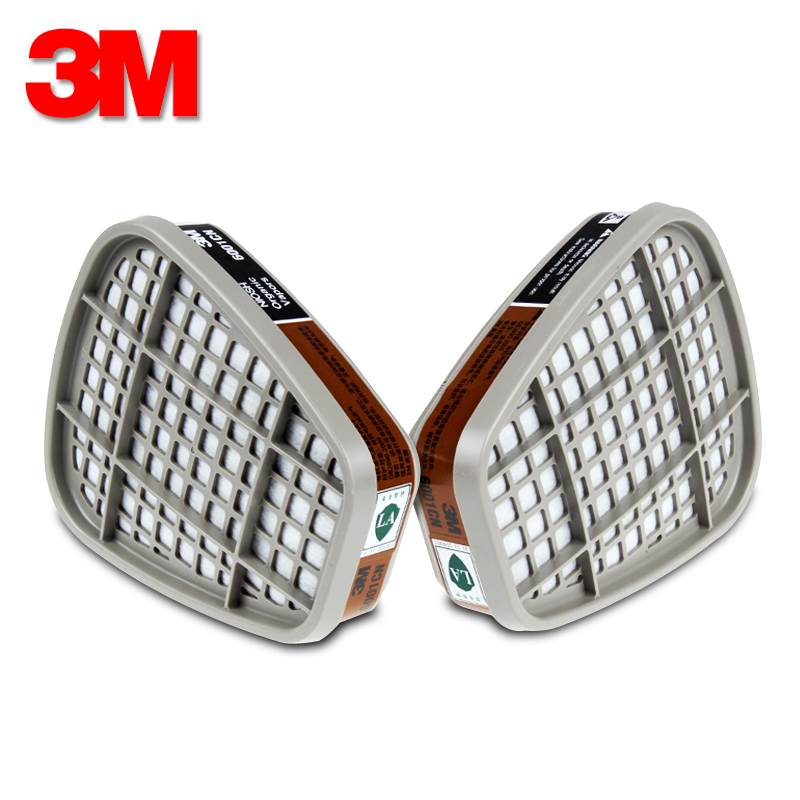 3M 6001CN活性炭滤毒盒 单位:个