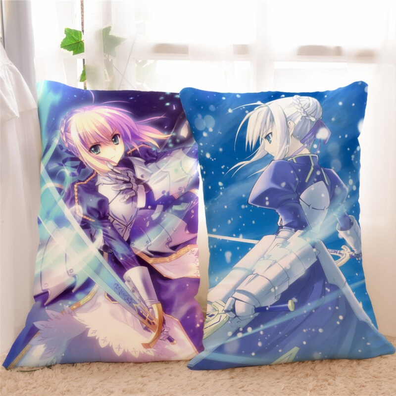 零域动漫抱枕靠枕枕头套二次元周边黑贞德645x70cm双面2wt面料