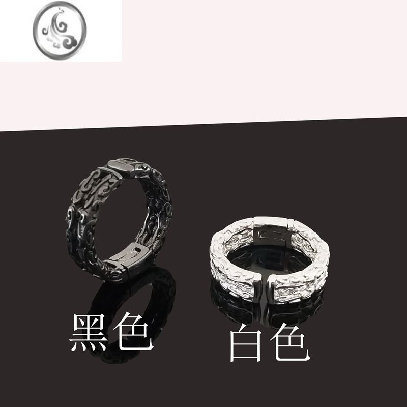 jimi耳夹无耳洞男生耳骨夹潮男士耳钉女酷暗黑系耳环耳圈无洞无孔耳饰