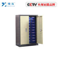 臻远零件柜抽屉式工具柜 30抽蓝色带门大号