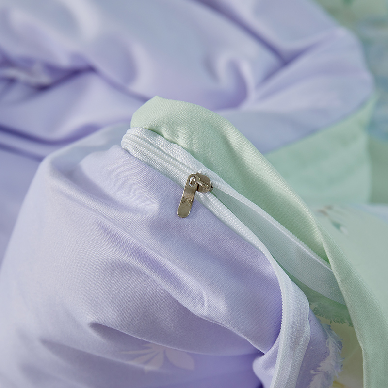 Z.M.N.(法国啄木鸟)自由棉涤磨毛四件套-莱尔ZHT-0039高清大图