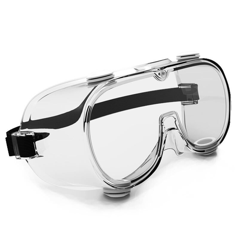 护善隔离医学护目镜透明平光镜防飞溅50副起订视频