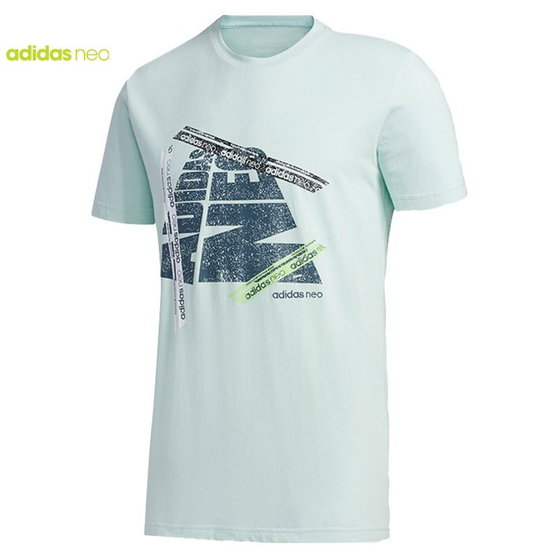 ADIDAS阿迪达斯NEO 2020夏季新品男子运动休闲短袖T恤FP7302 FP7305 C