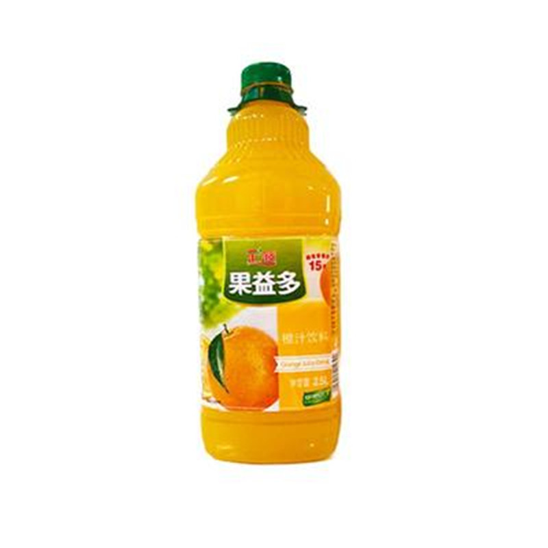 汇源果益多果汁系列橙汁饮料2.5L*6瓶/箱
