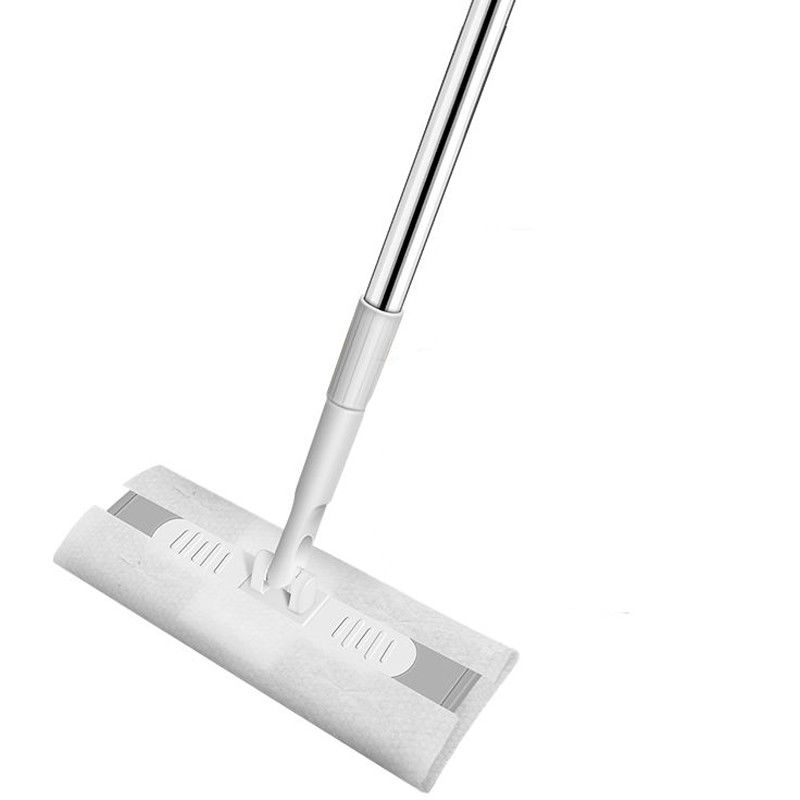 静电除尘纸拖把吸尘免洗湿纸巾擦地纸家用一次性拖布地板拖地湿板 静电除尘大拖把一个