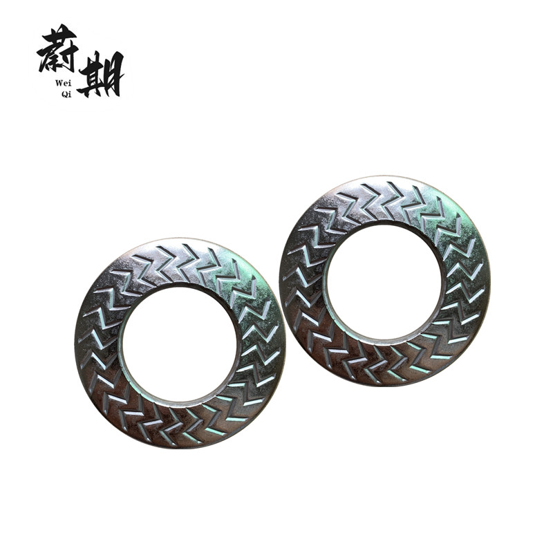 蔚期 316/SKM滚花碟形垫圈法式锁紧垫片 M4 个