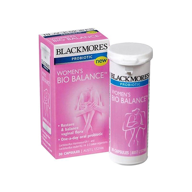澳佳宝BLACKMORES 女性生理平衡胶囊 30粒*2盒 维持菌群平衡 女性保健[海外购 澳洲原装直邮]