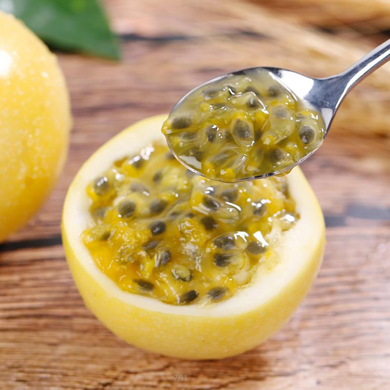 [允景洪旗舰]黄金百香果 南香源黄金龙涎香1斤大果单果约60-80g(7-9个