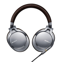 索尼(SONY) MDR-1A(银色) 高解析度立体声耳机 有线控 40mm驱动单元 优质线材