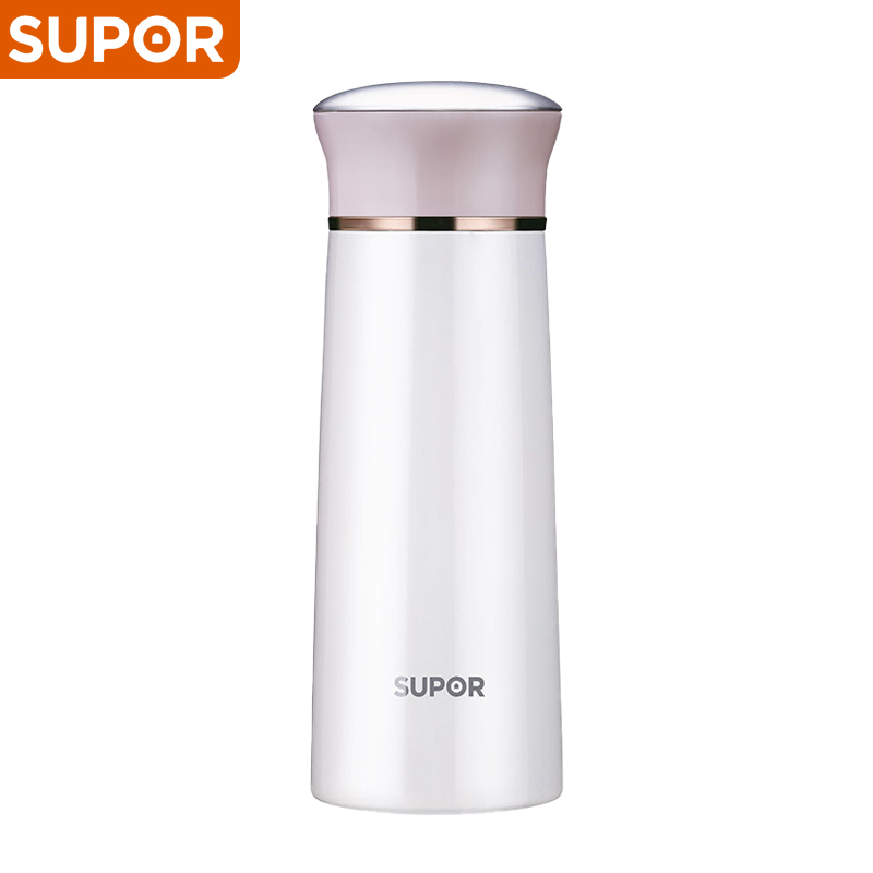 苏泊尔(SUPOR)纤巧真空保温杯.晶韵系列真空水杯男女杯子隔热杯便捷大容量车载保温保冷 300ML KC30AQ1