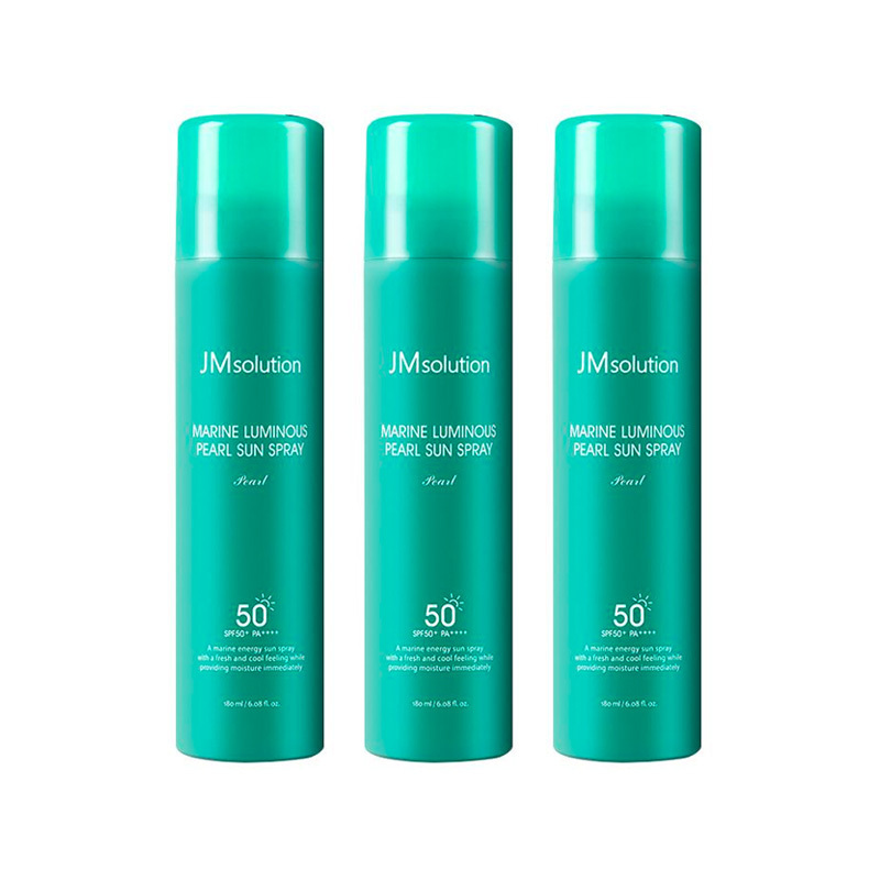 防晒隔离3瓶装 Jmsolution 肌司研青光海洋珍珠防晒喷雾 珍珠版 180ml Jm 价格图片品牌报价 苏宁易购苏宁自营
