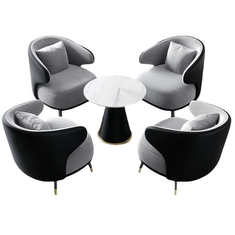 蕃蒂 沙发 一桌四椅套高清大图