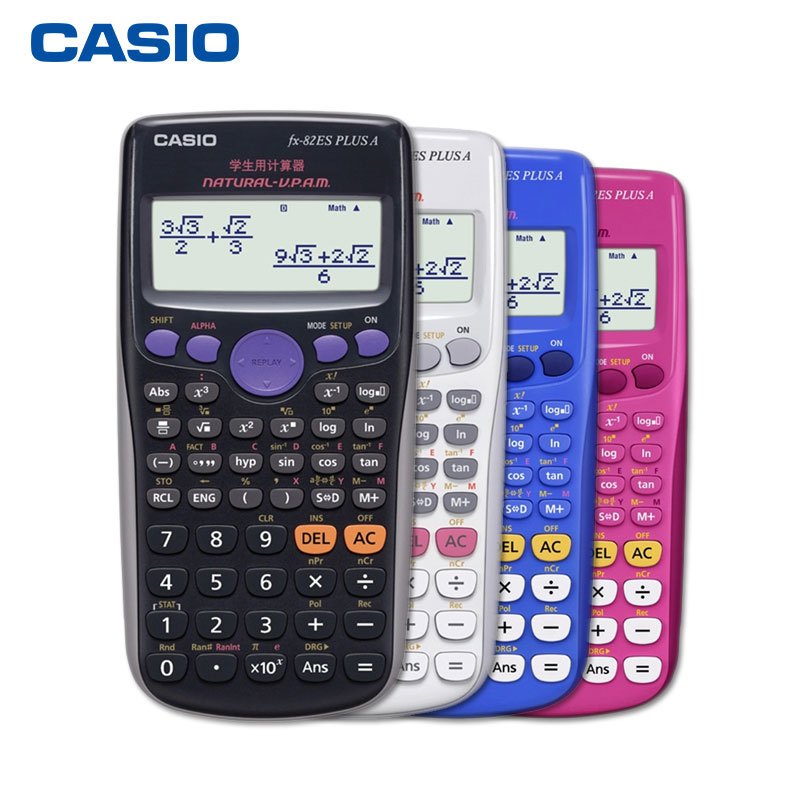 卡西欧(CASIO) FX-82ES PLUS A 函数科学计算器大学高中初中考试 智黑
