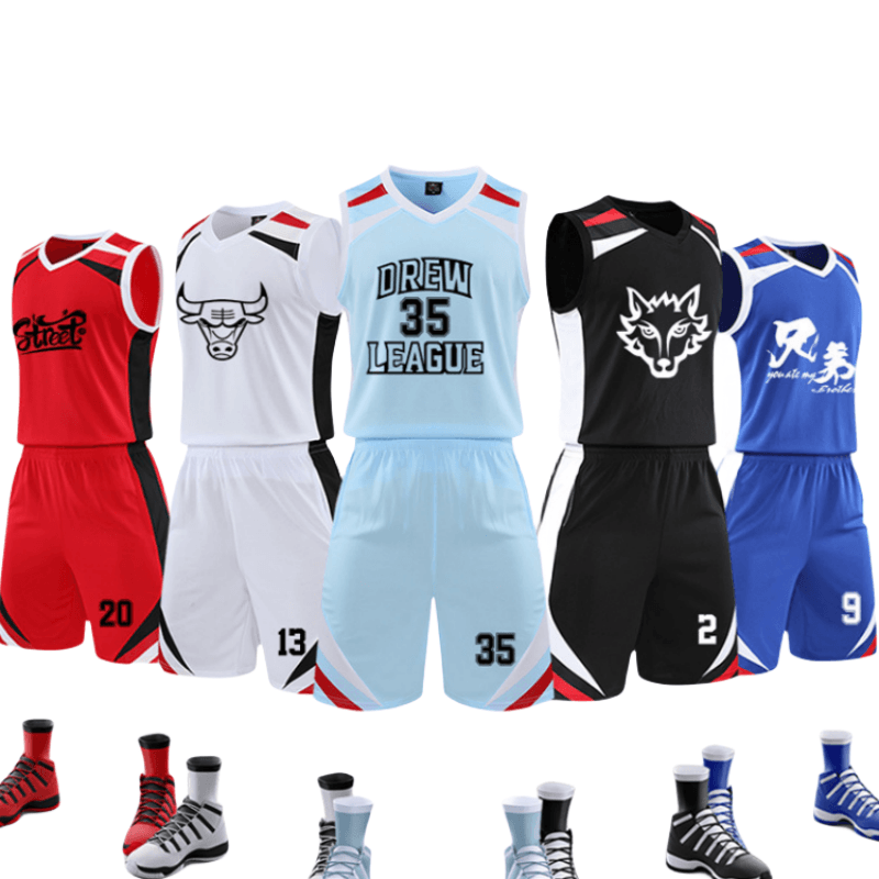 徽润和 篮球服套装 运动比赛服 L056 套