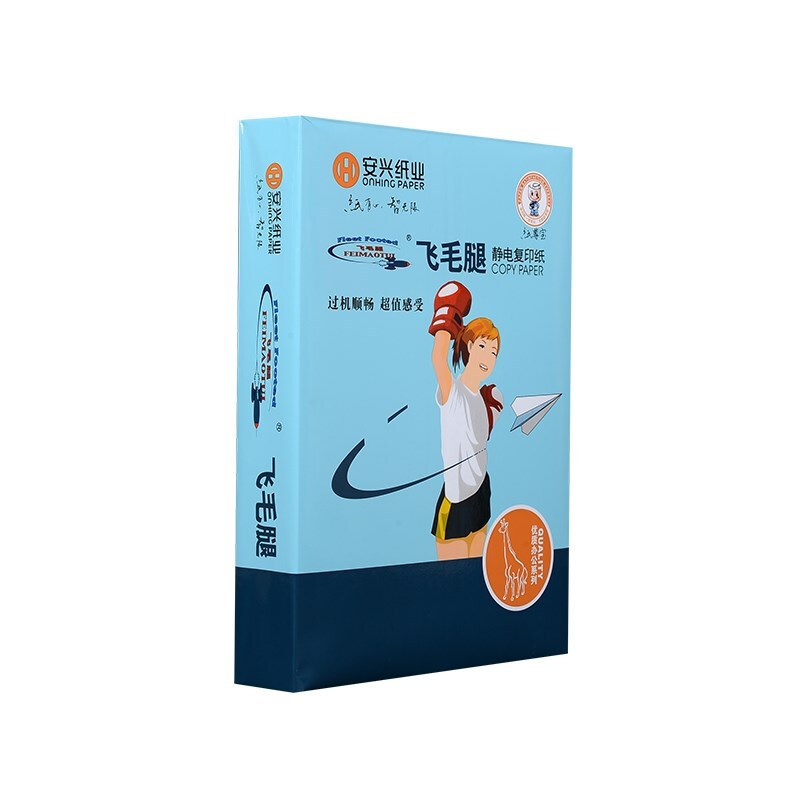 飞毛腿 A4复印纸80克-500张/包 5包/箱