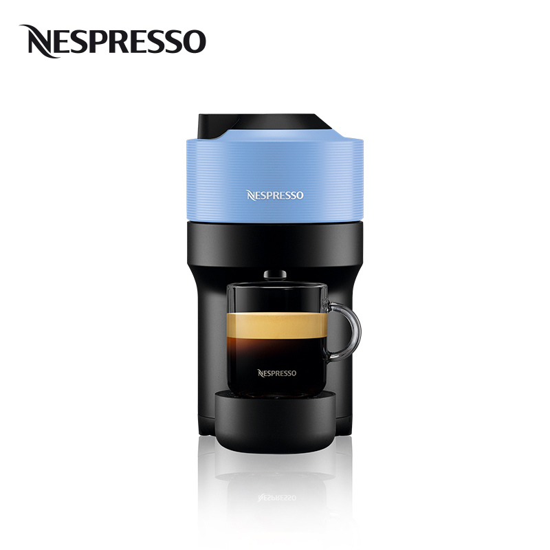 Nespresso 胶囊咖啡机 Vertuo Pop 蓝色高清大图