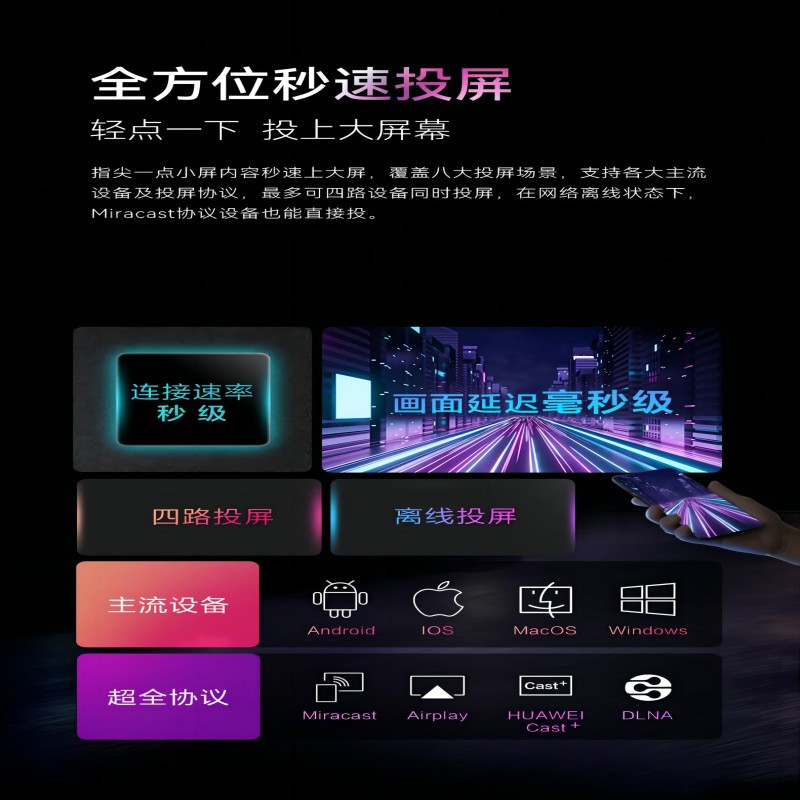 康佳电视55F6A2+32G远场语音电视