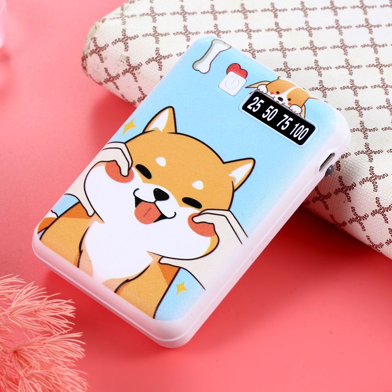 迷你大容量10000毫安充电宝可爱卡通移动电源vivoppo华为手机通用标准