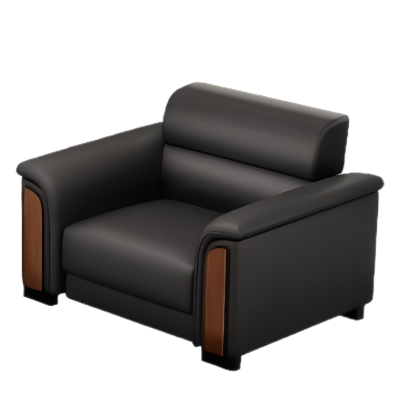 智叶舟沙发单人位98*79*82cm张高清大图