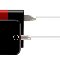 品胜 Iphone配件 锌合金Apple Lightning数据充电线1M(白色)适用苹果5/6s/P/7P/8/8P