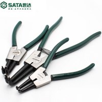 世达(SATA)德式穴用曲口内卡簧钳 9英寸 72043 1个