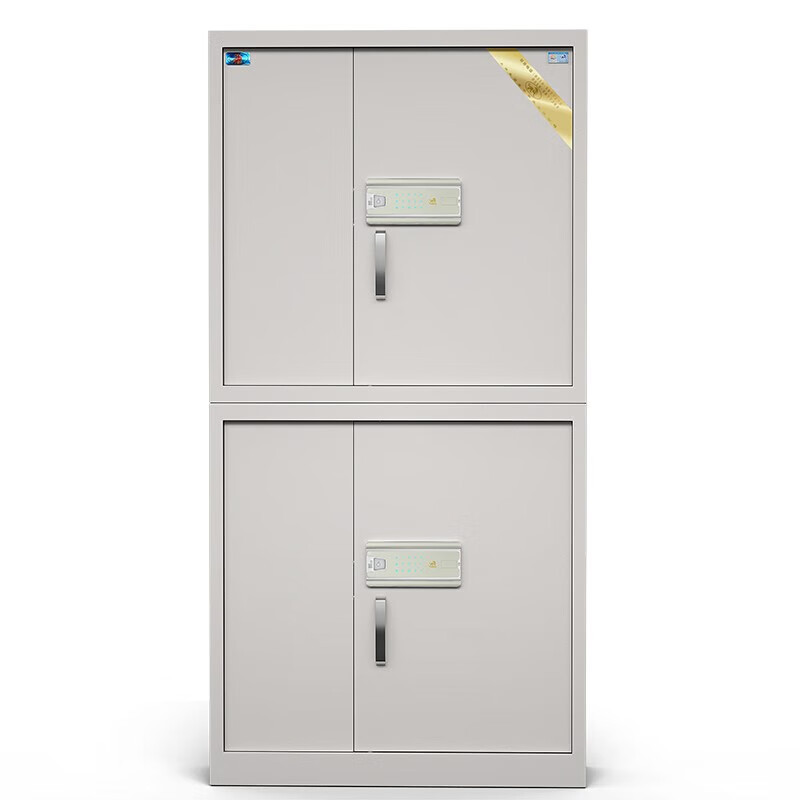 虎牌 保密柜 档案柜资料柜分体双节大型密码保险柜器材柜办公柜文件柜高清大图