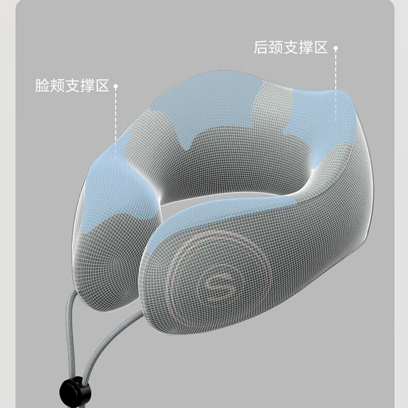 [八钢专用]SKG护颈枕U型枕颈椎旅行飞机枕头脖枕颈椎便携脖子热敷枕 N1尊享款高清大图