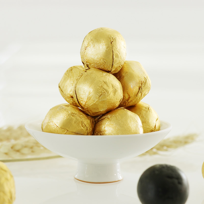 靠山庄 黑芝麻丸90g/盒 五谷养生营养品 九蒸九晒黑芝麻丸 纯手工制 黑芝麻蜂蜜丸 男女营养代餐