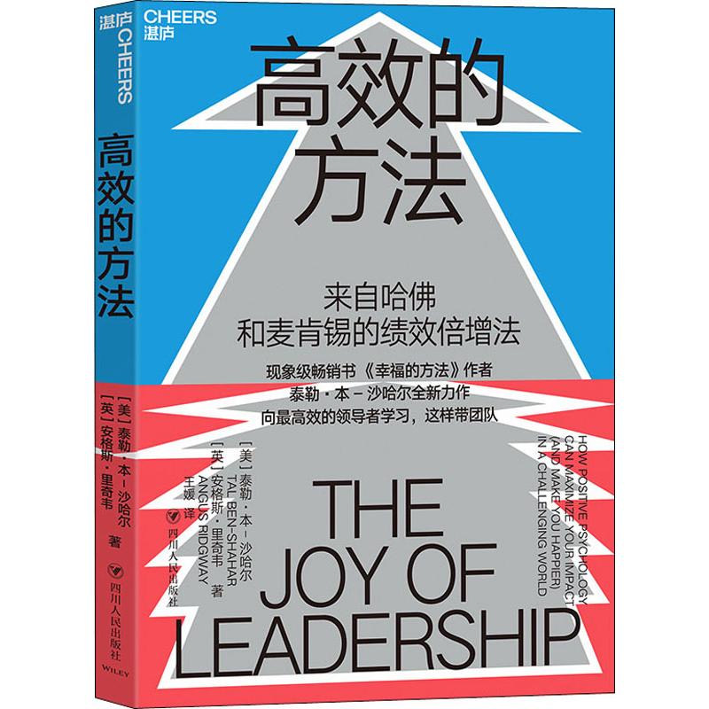 高效的方法 泰勒本沙哈尔 哈佛和麦肯锡的高效工作法 提升工作效率 幸福的方法 作者新作 高效 方法 领导力 积极