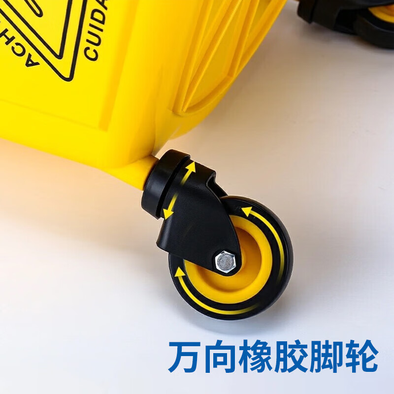 科力邦(Kelibang)拖把清洁车 KB1304 32L下压式单桶榨水车 商用加厚拖把桶 1个装高清大图