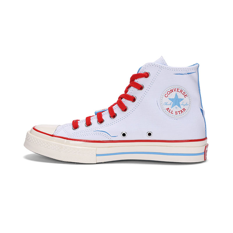 匡威男鞋女鞋2023夏季新款水晶底帆布鞋高帮运动休闲鞋csa04283