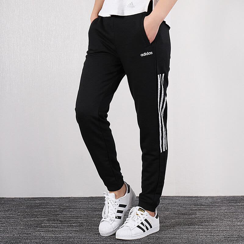 adidas neo阿迪达斯女子W CE 3S TP针织舒适透气保暖运动长裤DW7961 C图片