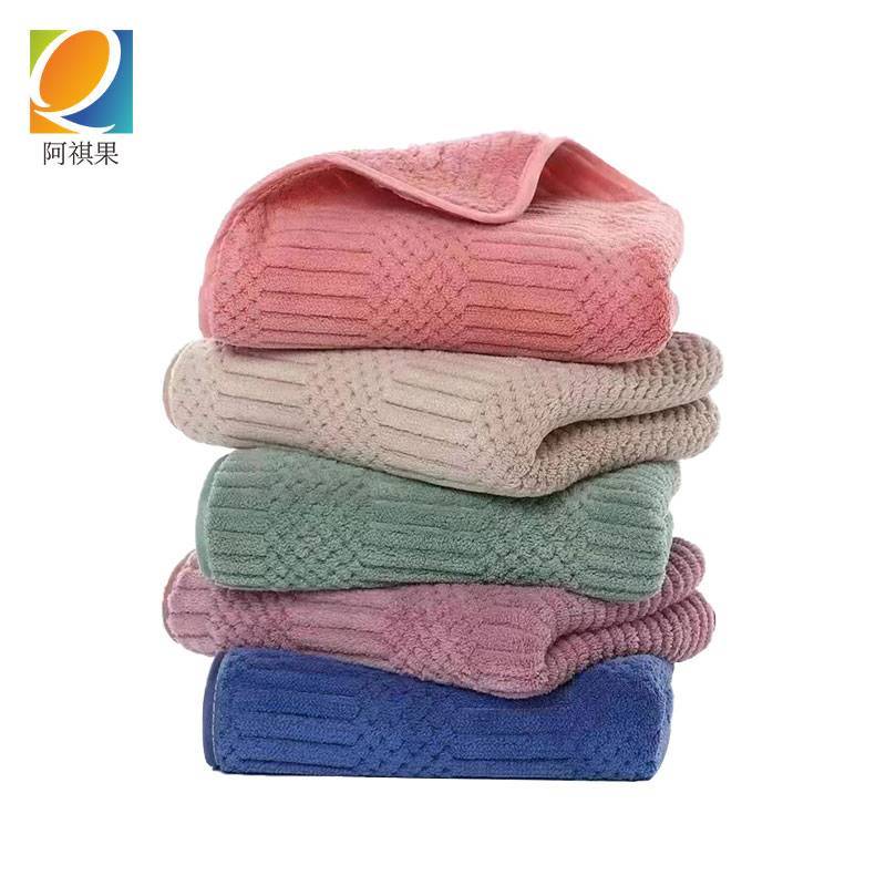 阿祺果 珊瑚绒 毛巾 35*75cm 条