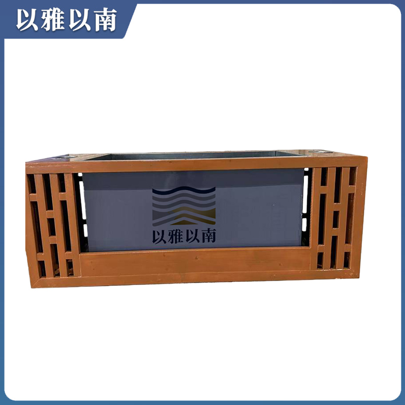 以雅以南 站台垃圾桶 1850*720*600 个高清大图