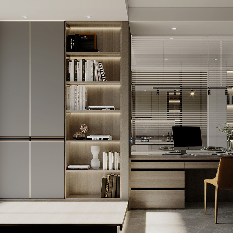 铂金系列e科凡全屋定制衣柜衣帽间收纳柜子书柜鞋柜定制家具