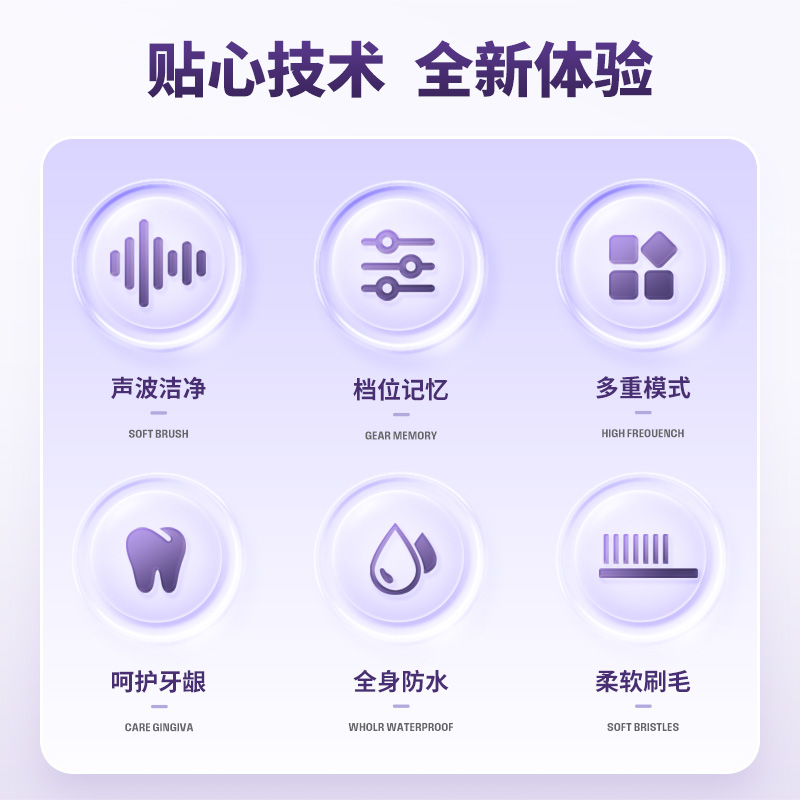西屋Westinghouse电动牙刷WT-0506-高清大图